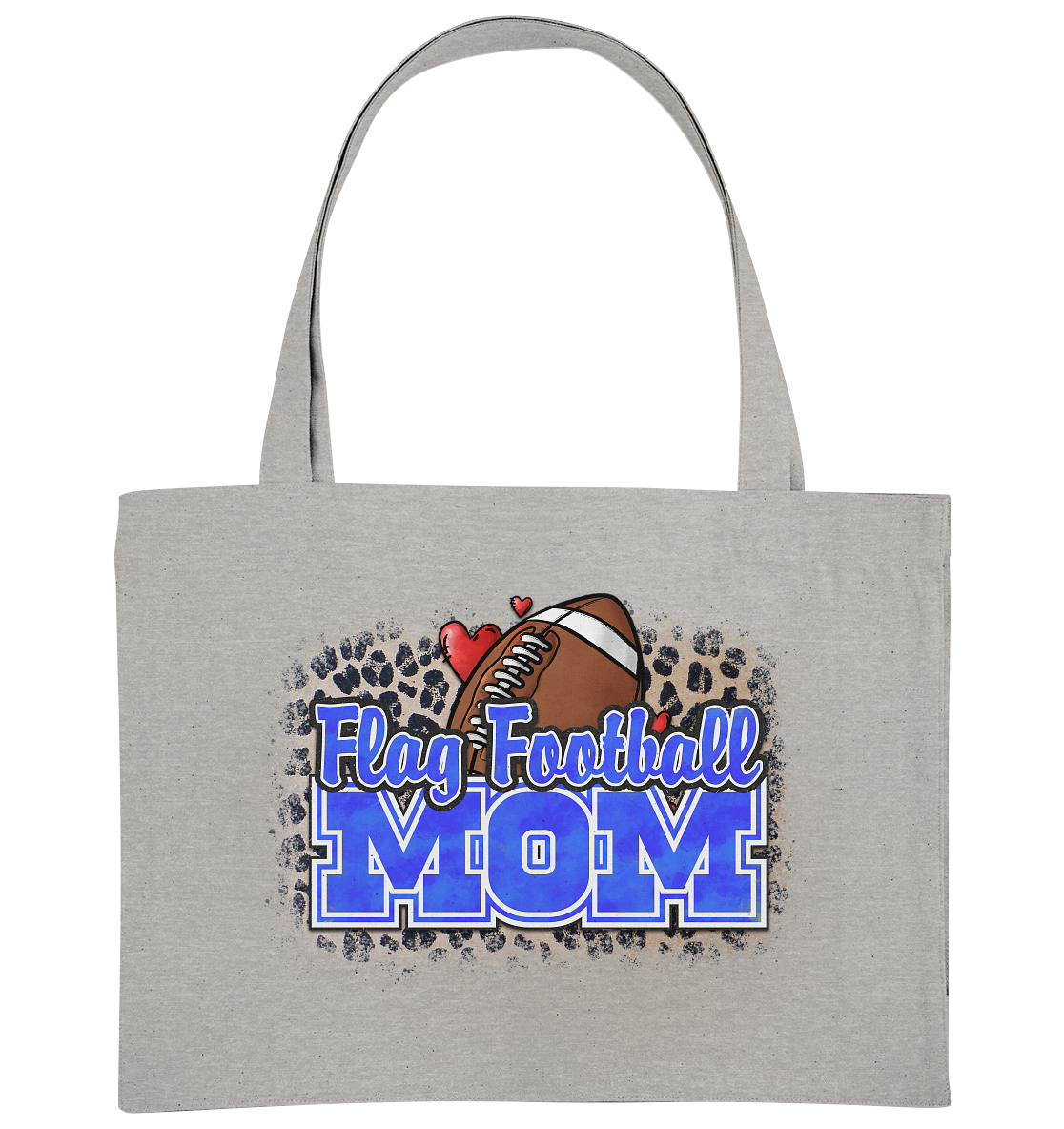 Flag Football Mom - Organic Shopping Bag