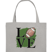 Football Love II - Organic Shopping-Bag