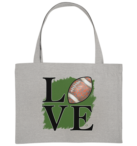 Football Love II - Organic Shopping Bag