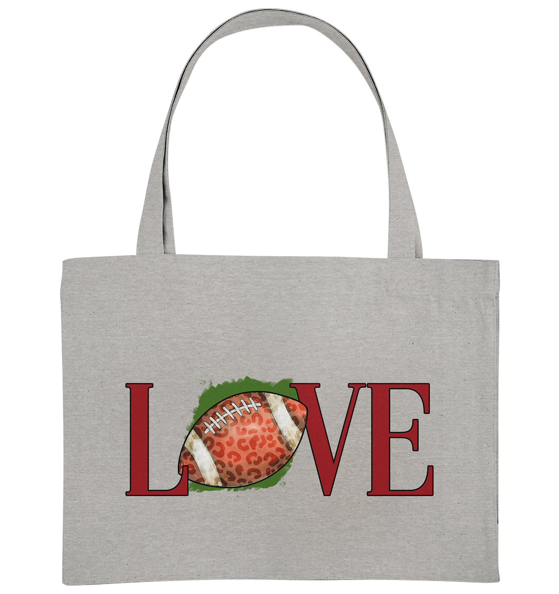 Football Love - Organic Shopping-Bag
