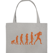 American Football Evolution - Organic Shopping-Bag