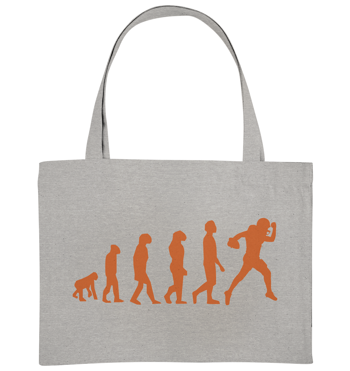 American Football Evolution - Organic Shopping-Bag