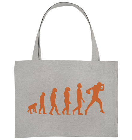 American Football Evolution - Organic Shopping-Bag