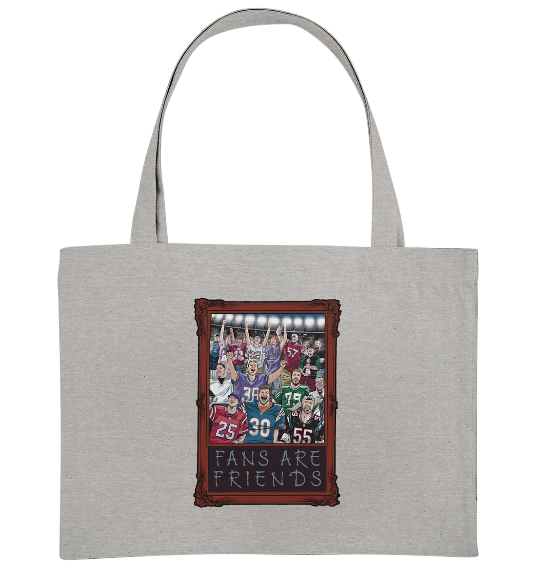 Fans are Friends - Organic Shopping Bag