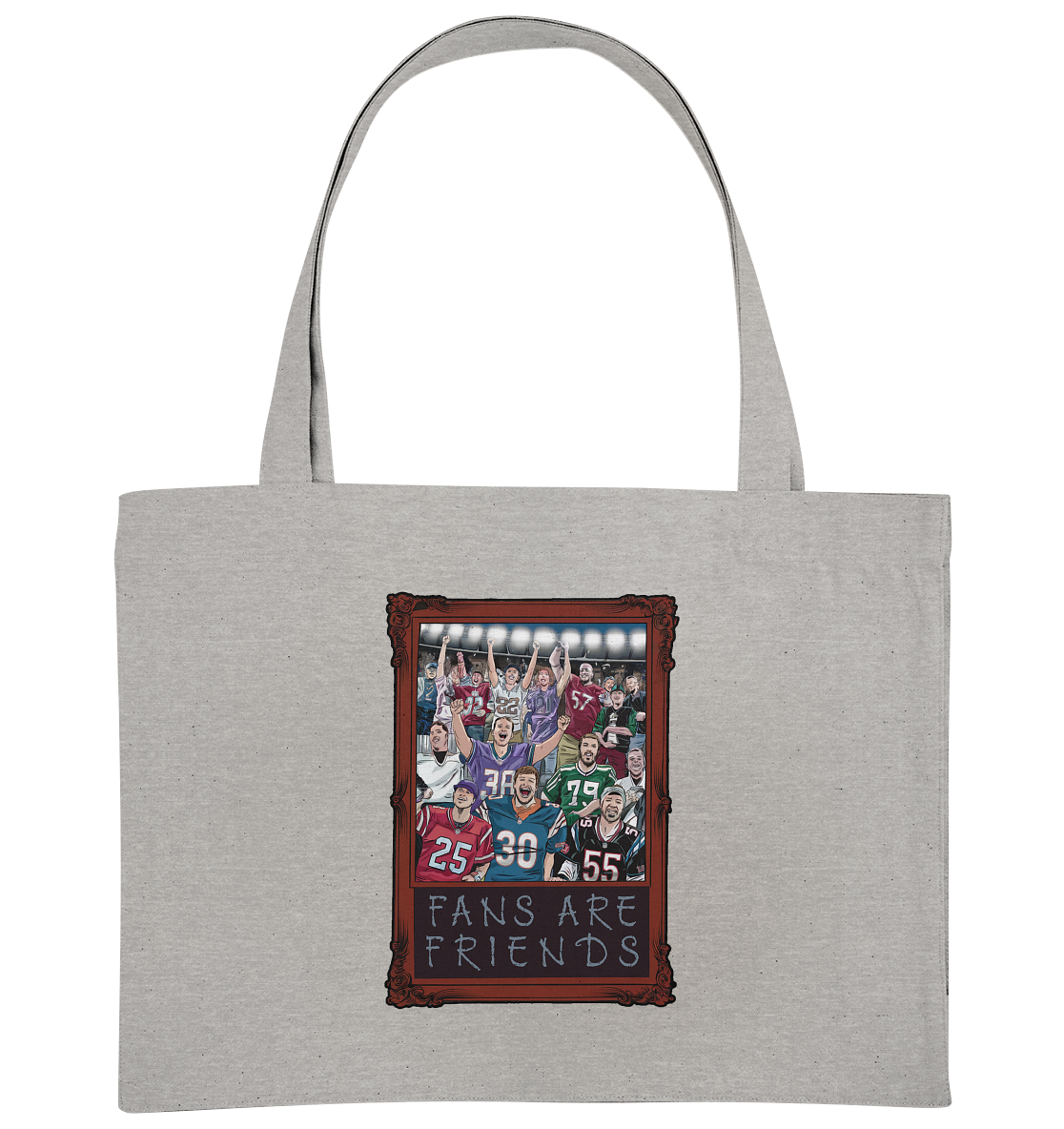 Fans are Friends - Organic Shopping Bag