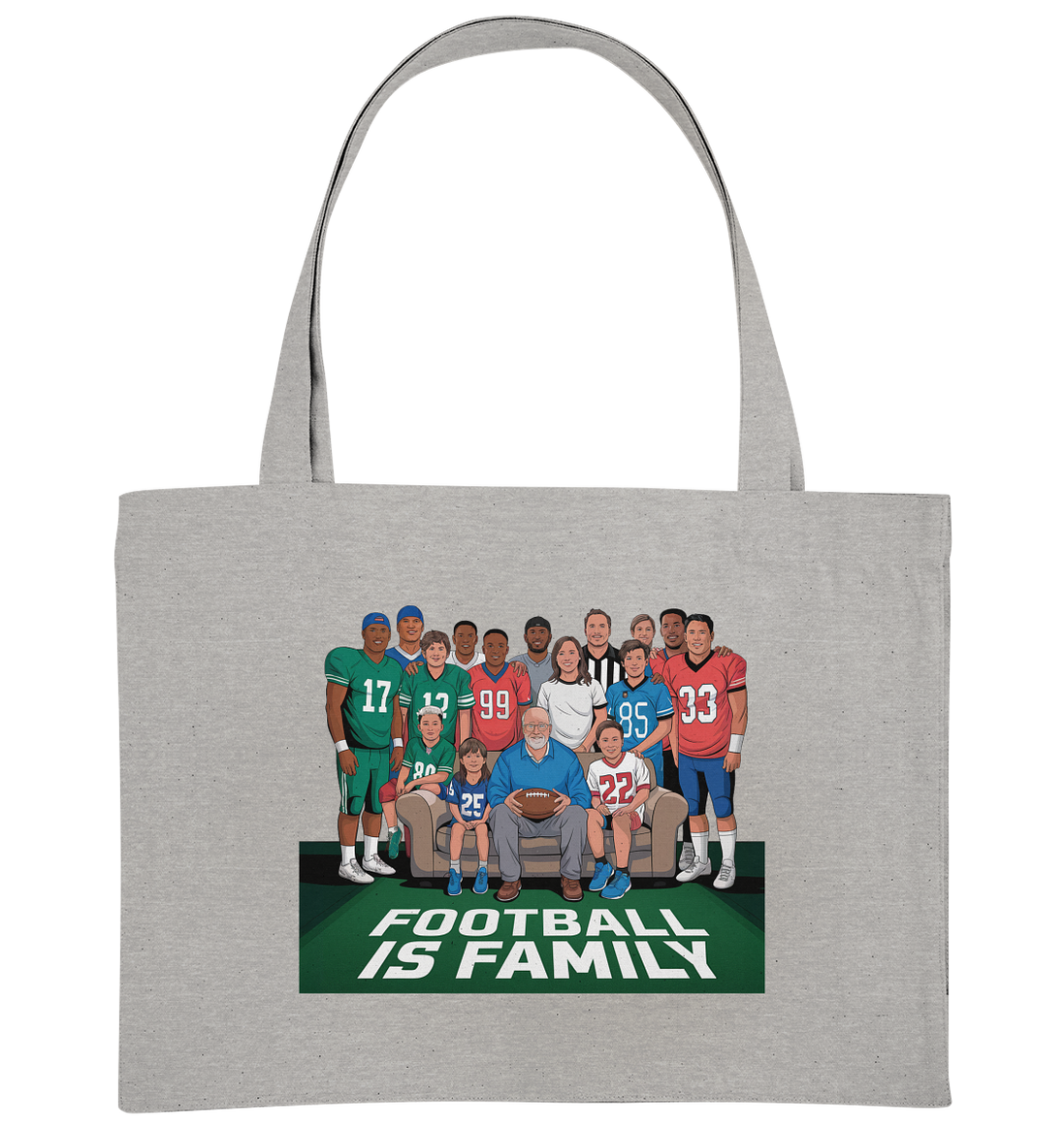 Football is Family - Organic Shopping Bag
