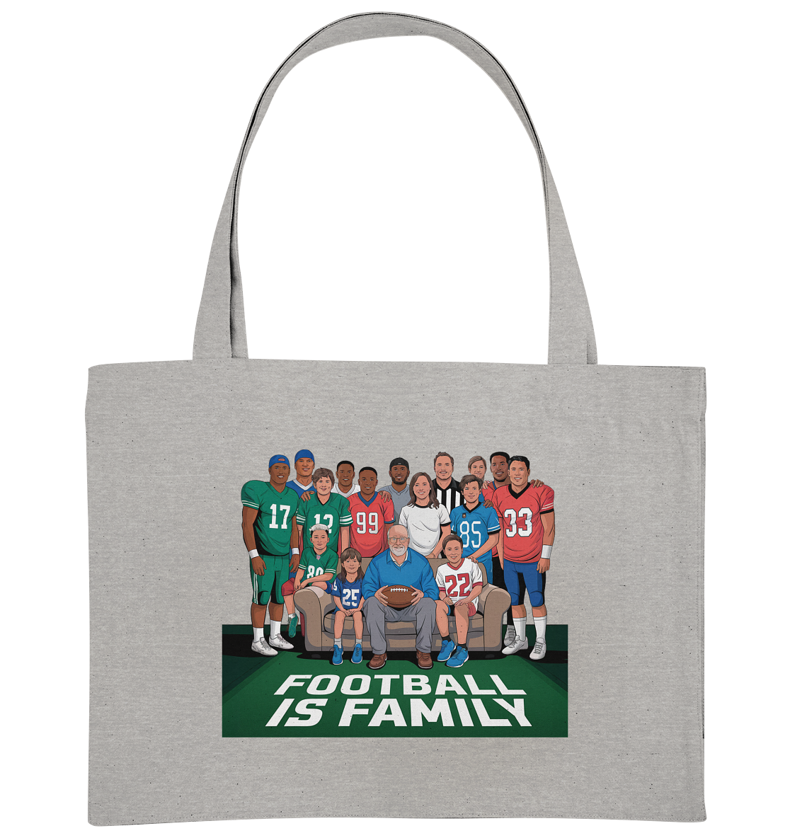 Football is Family - Organic Shopping Bag