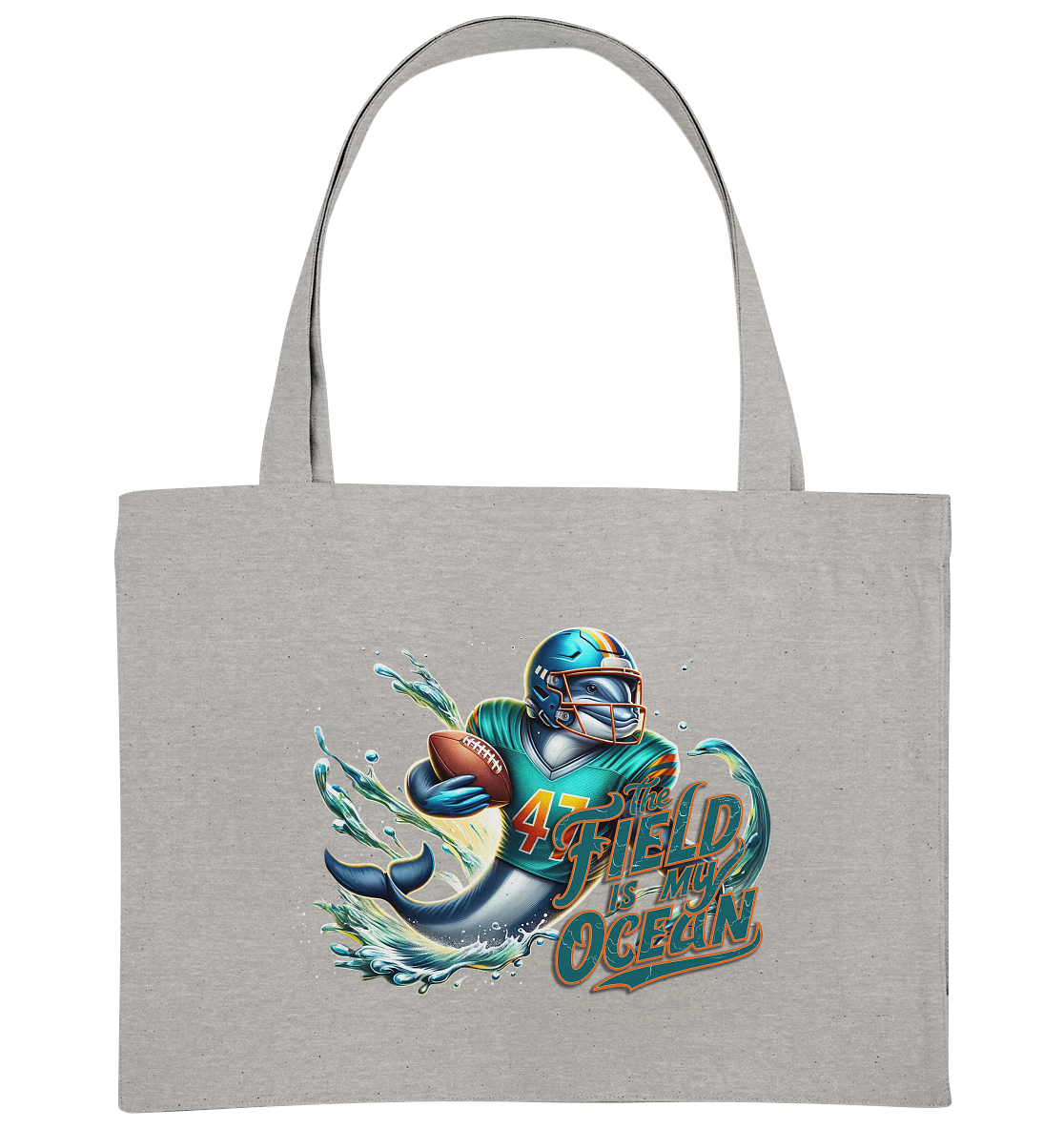 Dolphin - Organic Shopping Bag