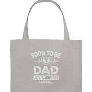 Soon to be Dad - Organic Shopping-Bag