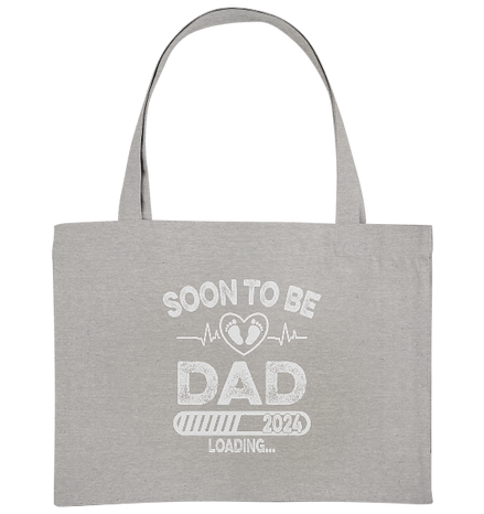 Soon to be Dad - Organic Shopping-Bag