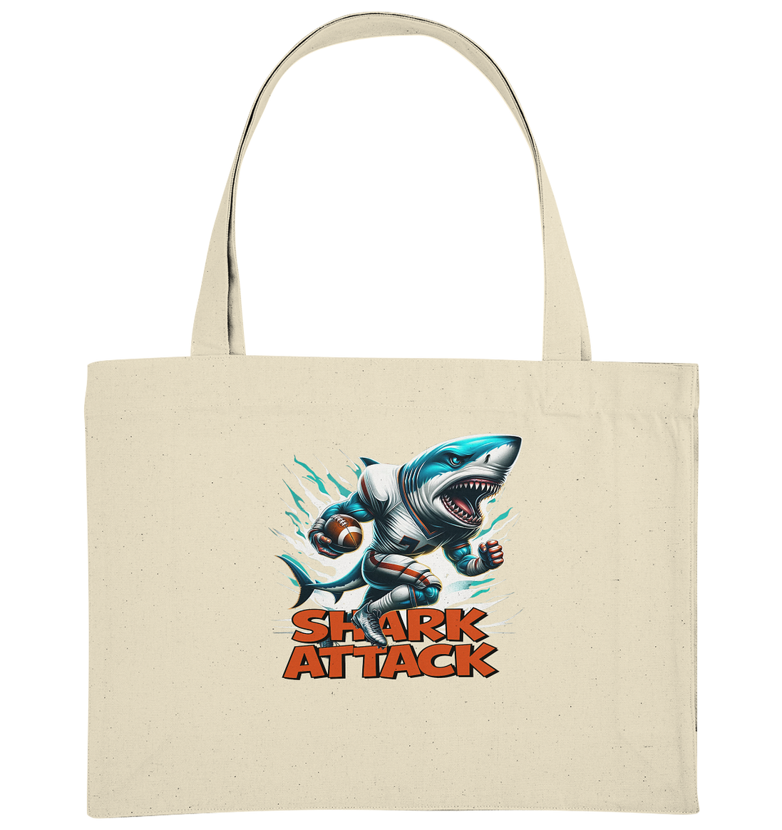Shark Attack - Organic Shopping-Bag