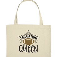 Tailgating Queen - Organic Shopping-Bag