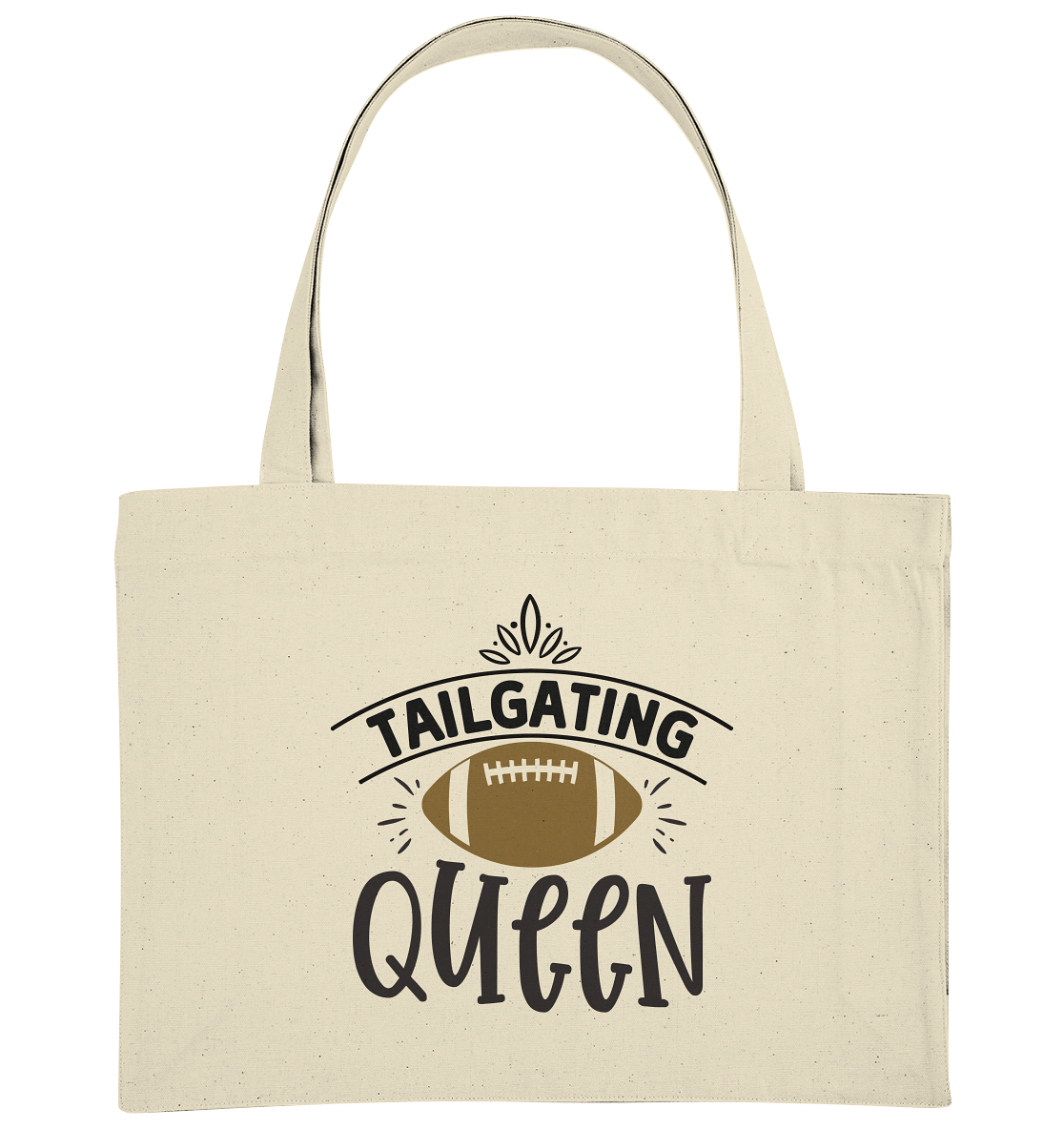 Tailgating Queen - Organic Shopping-Bag