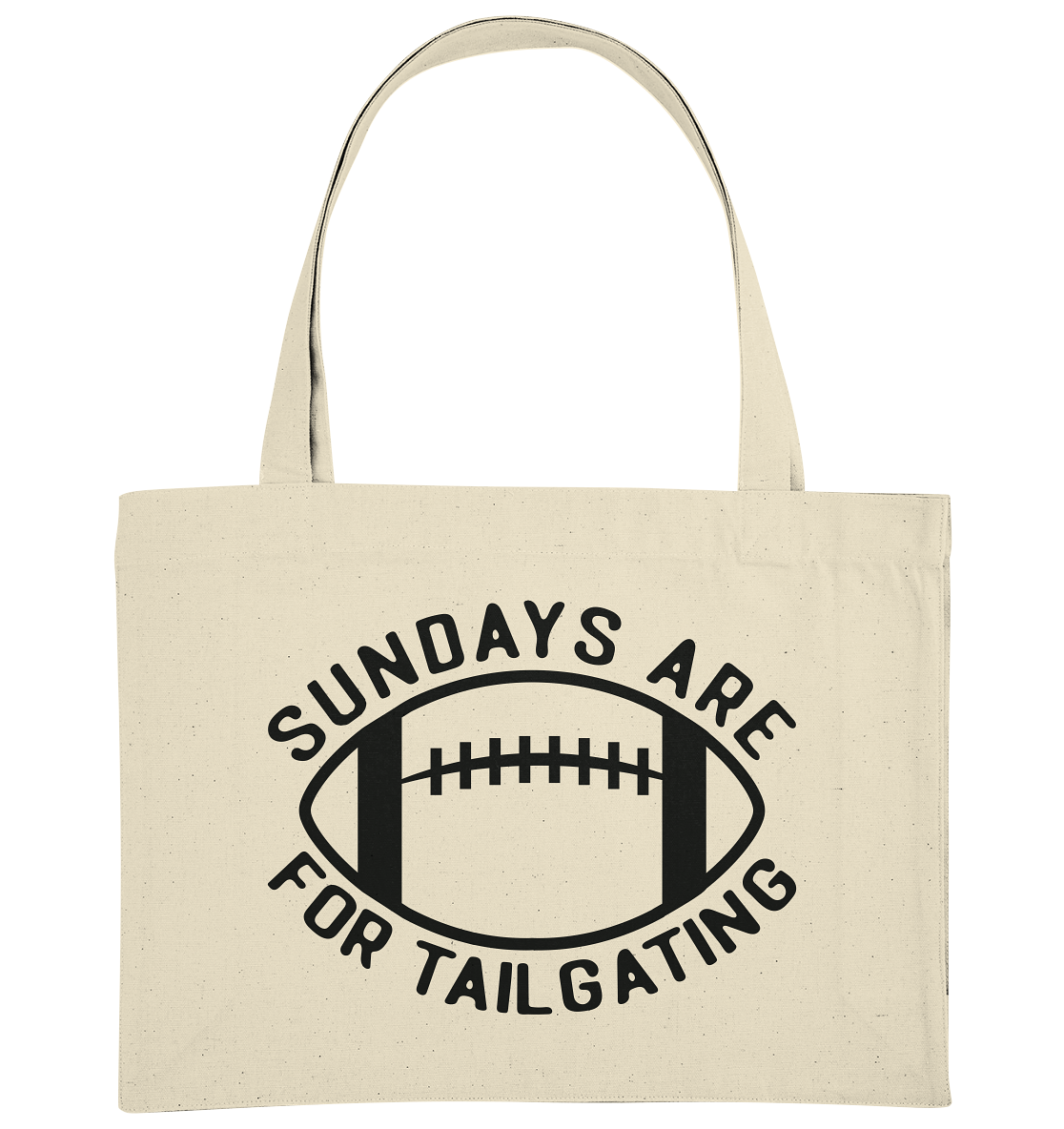 Sundays are for Tailgating  II - Organic Shopping-Bag