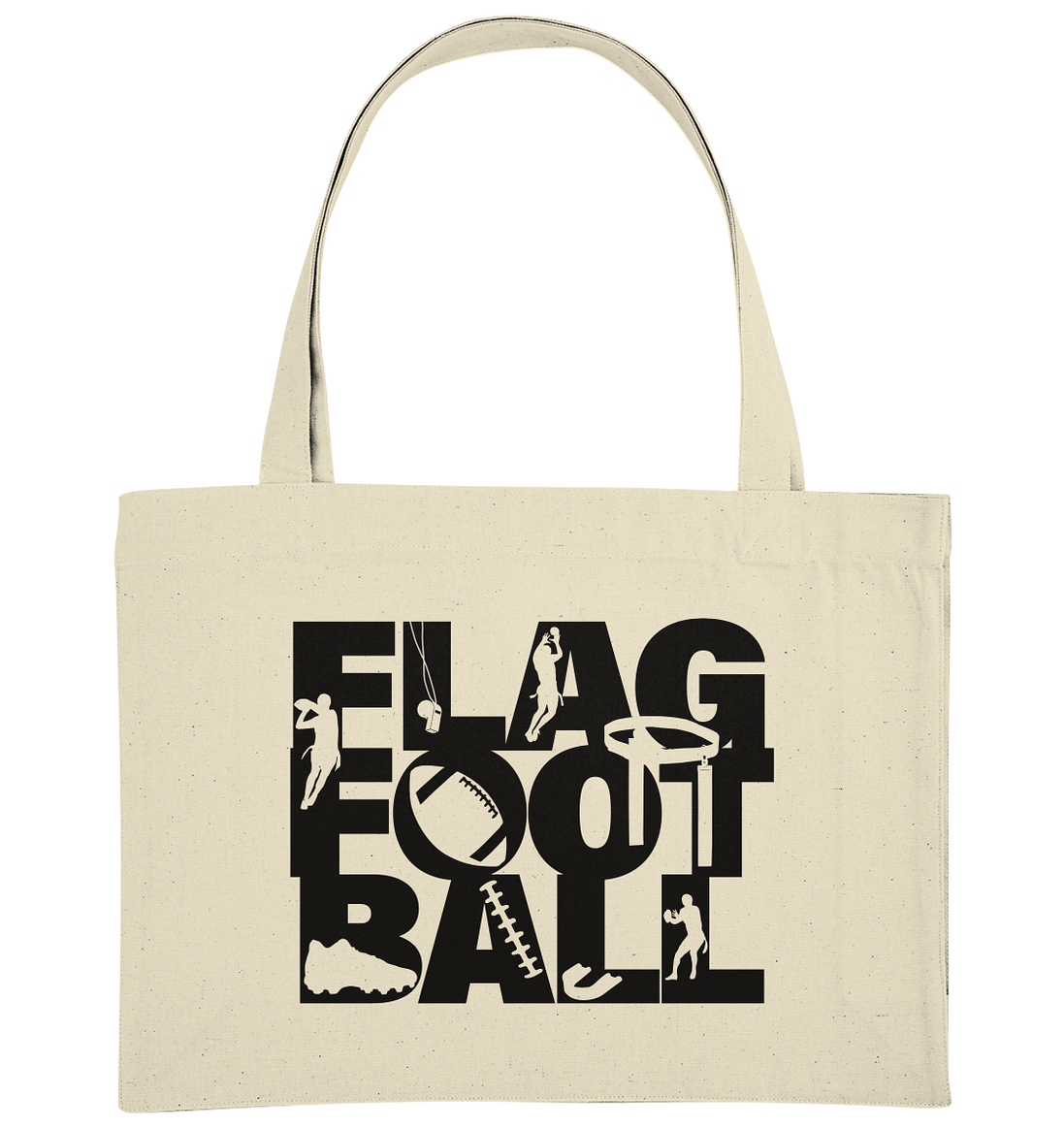 Flag Football - Organic Shopping Bag