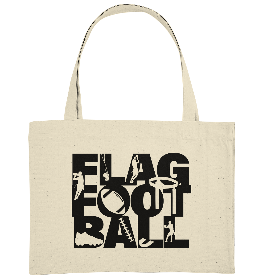 Flag Football - Organic Shopping Bag