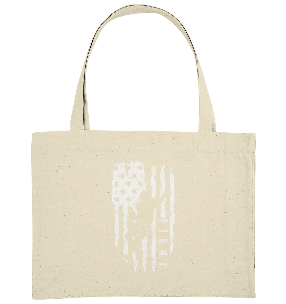 USA Flag Fight - Organic Shopping-Bag
