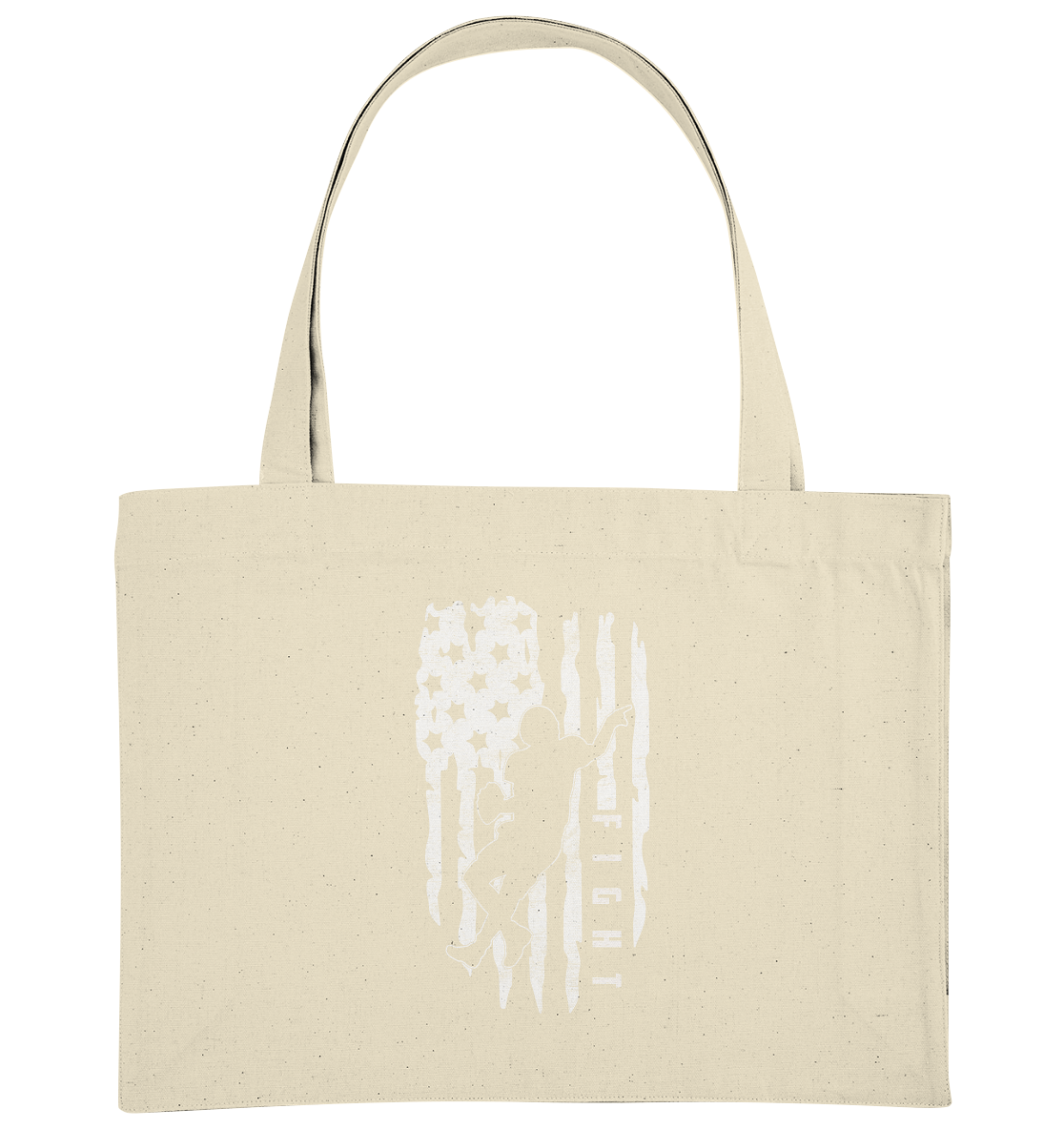 USA Flag Fight - Organic Shopping-Bag