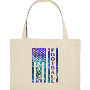 USA Football Flag  - Organic Shopping-Bag