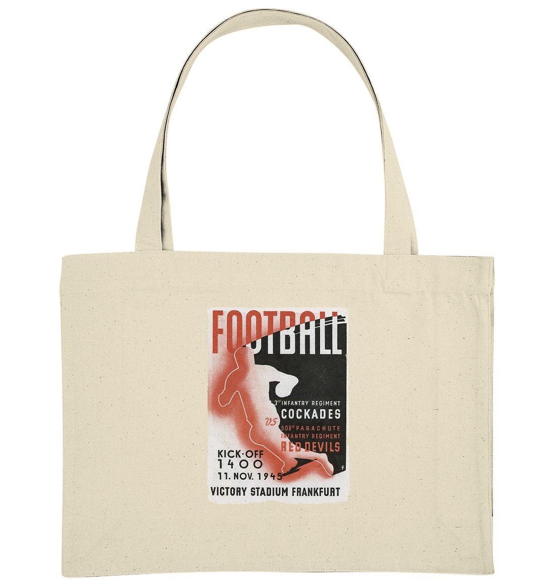 Red Devils Frankfurt 1945 - Organic Shopping-Bag