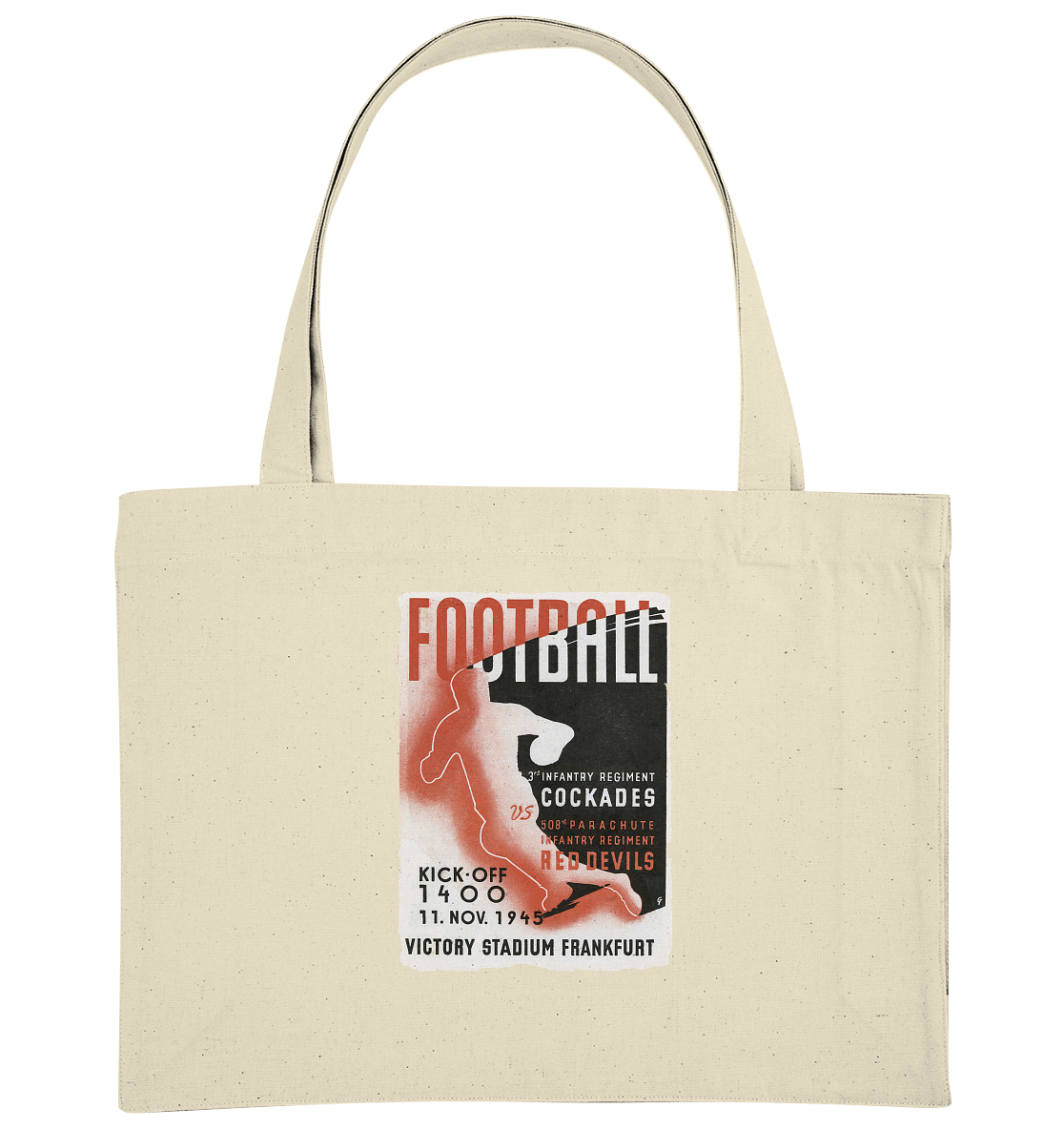 Red Devils Frankfurt 1945 - Organic Shopping-Bag