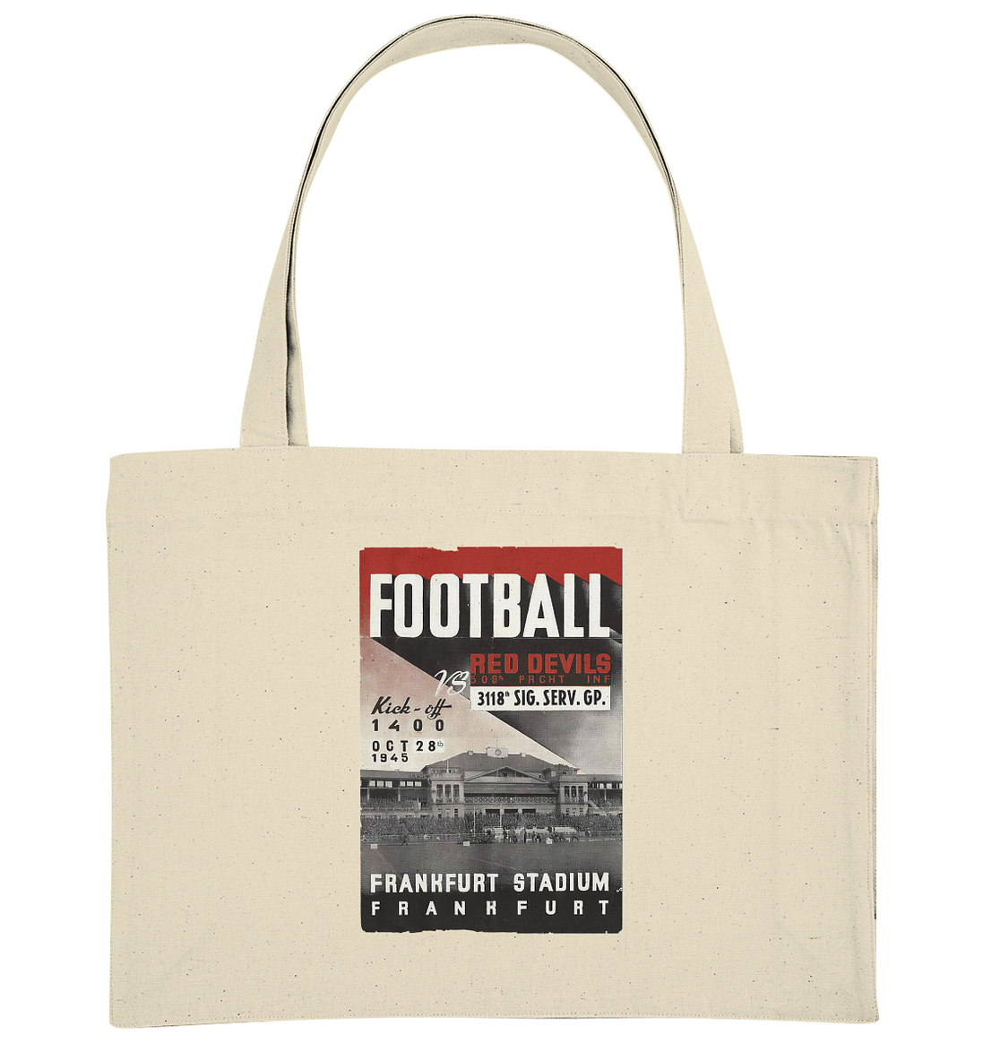 Frankfurt Football 1945 - Organic Shopping-Bag