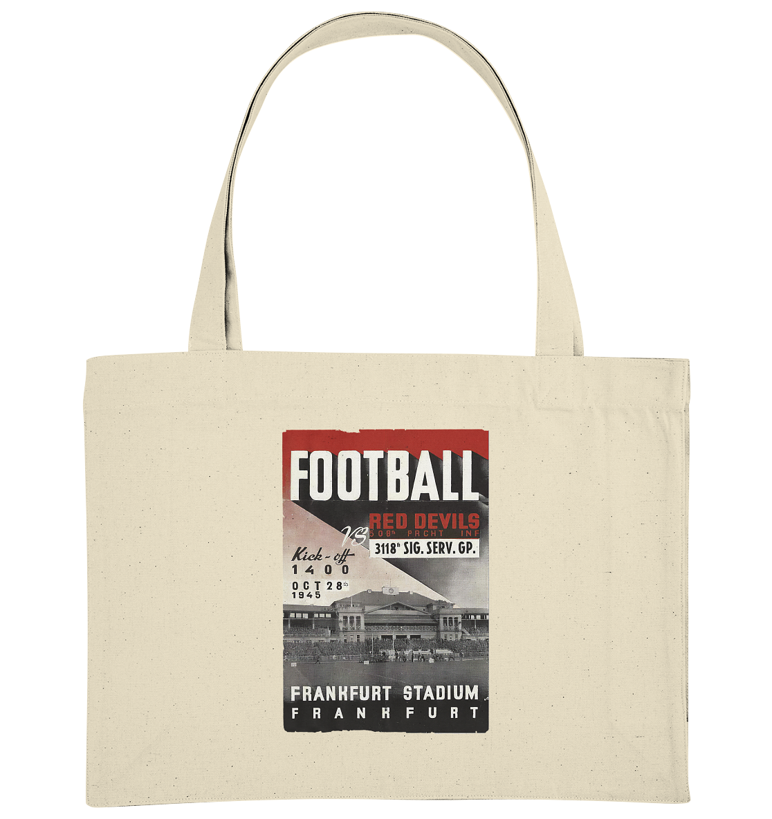 Frankfurt Football 1945 - Organic Shopping-Bag