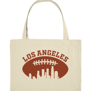 Los Angeles Football Silhouette - Organic Shopping-Bag