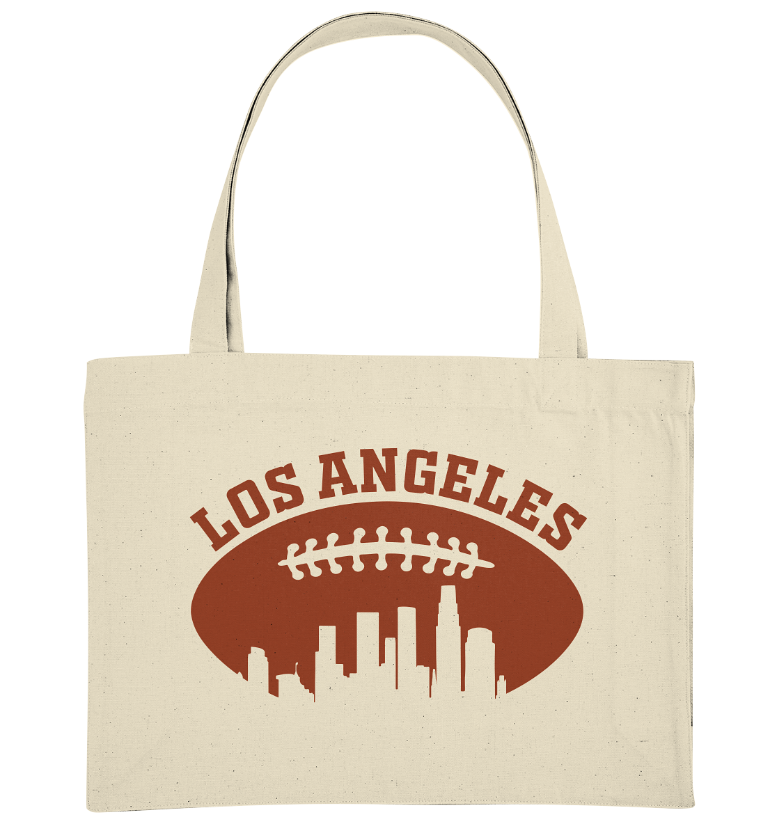Los Angeles Football Silhouette - Organic Shopping-Bag