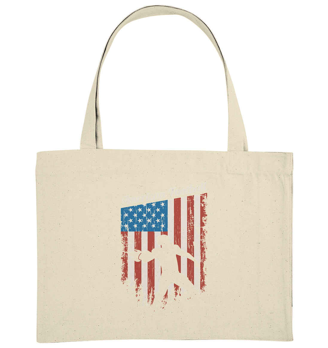 American Football Banner - Organic Shopping-Bag