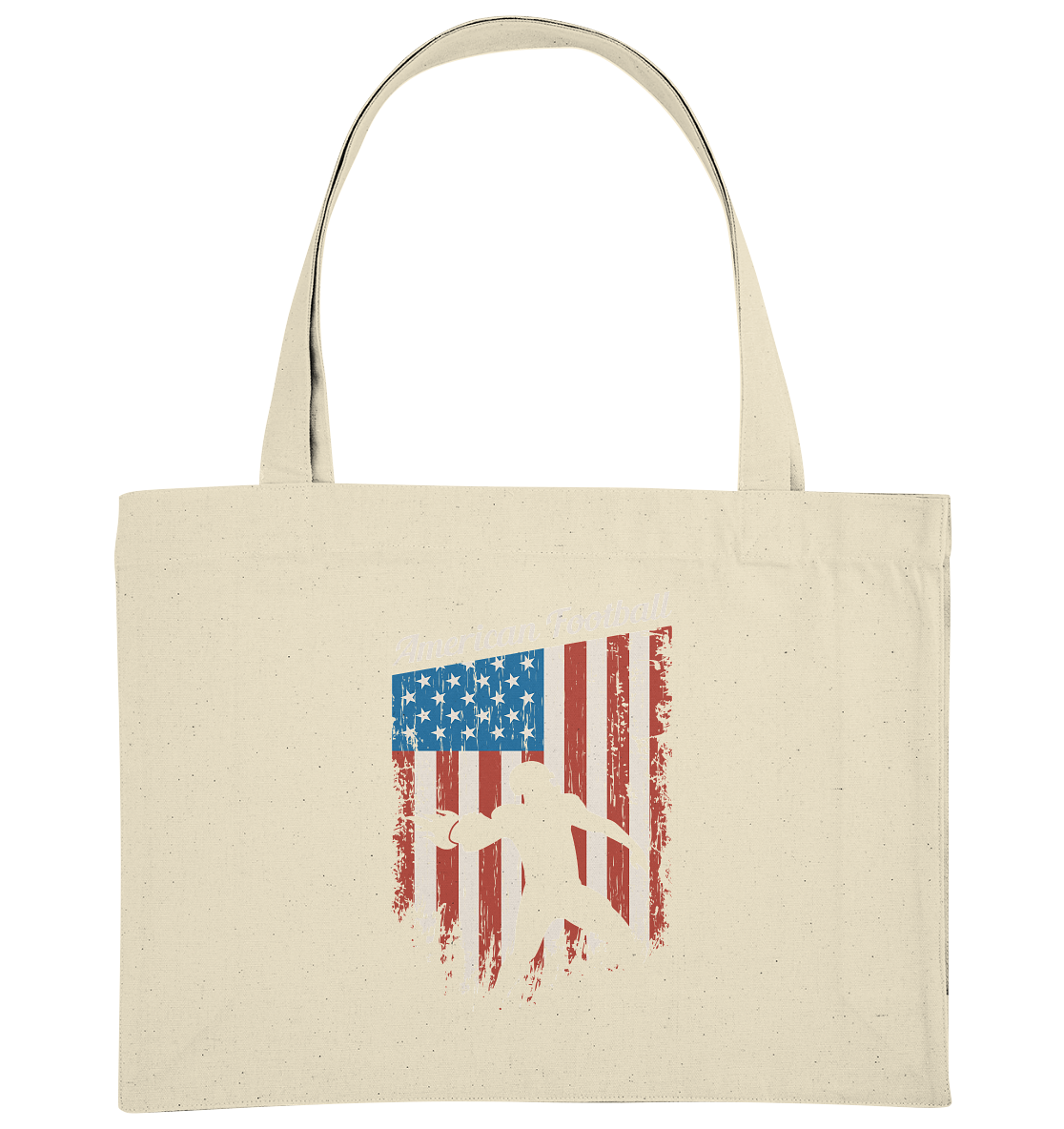 American Football Banner - Organic Shopping-Bag