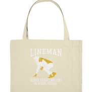 Lineman Heroes - Organic Shopping Bag