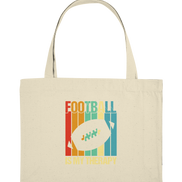 Football is my Therapy - Organic Shopping Bag
