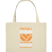 Football Dad Much Cooler - Organic Shopping-Bag