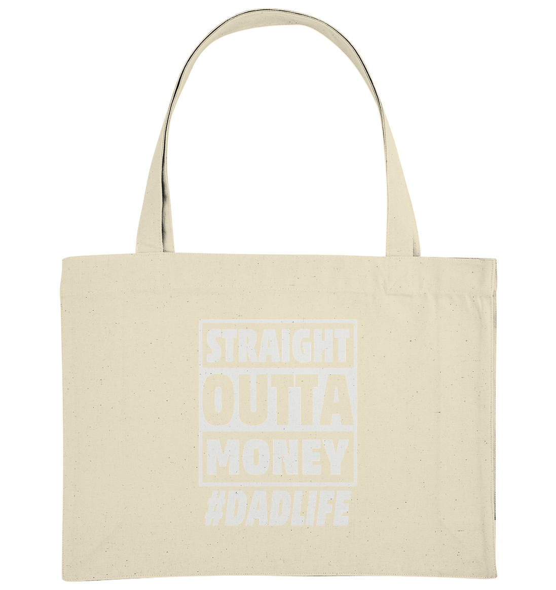 Straight Outta Money - Organic Shopping-Bag
