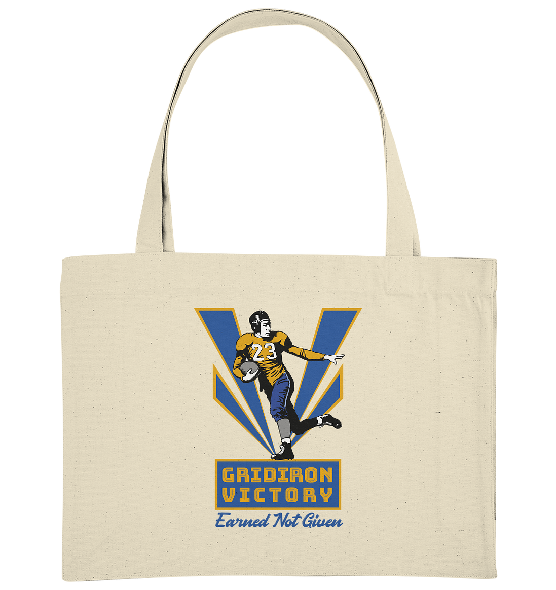 Gridiron Victory - Organic Shopping-Bag