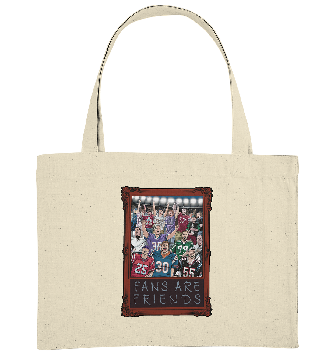 Fans are Friends - Organic Shopping Bag