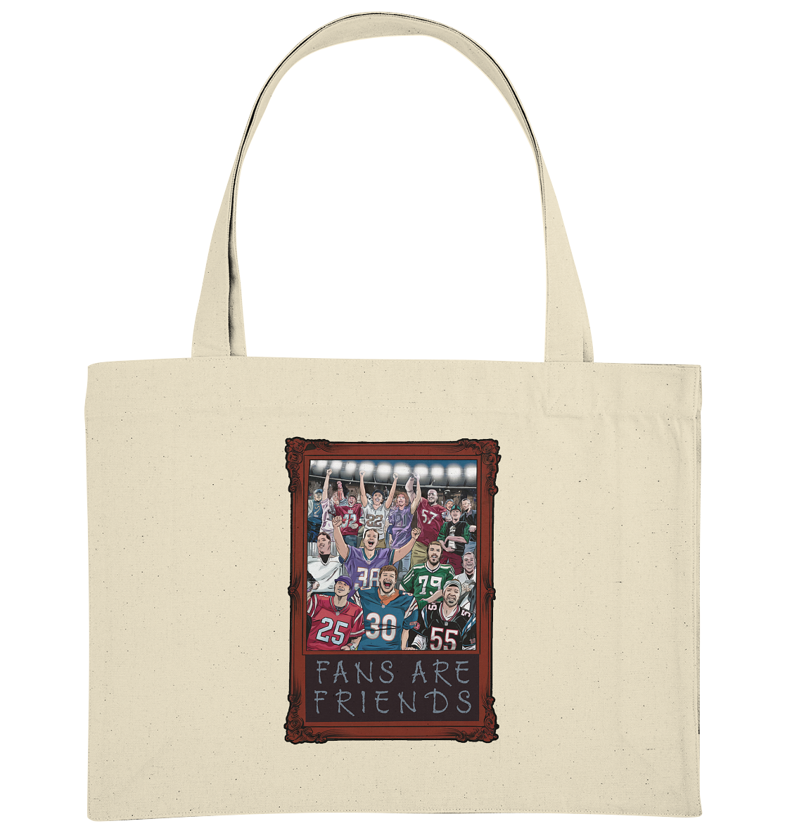 Fans are Friends - Organic Shopping Bag