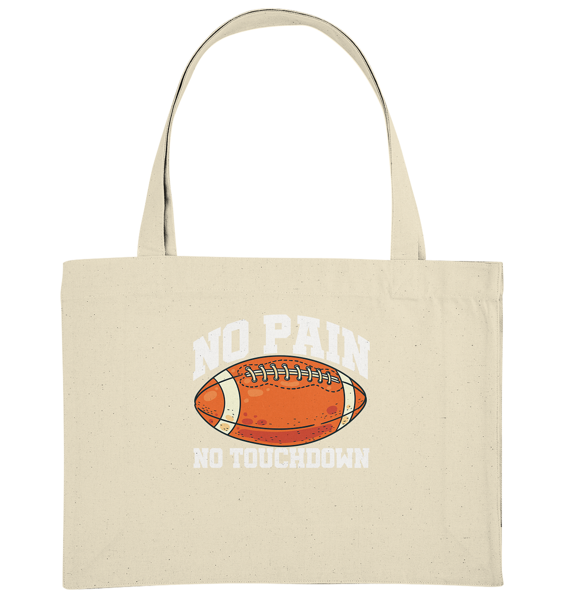 No Pain No Gain - Organic Shopping-Bag