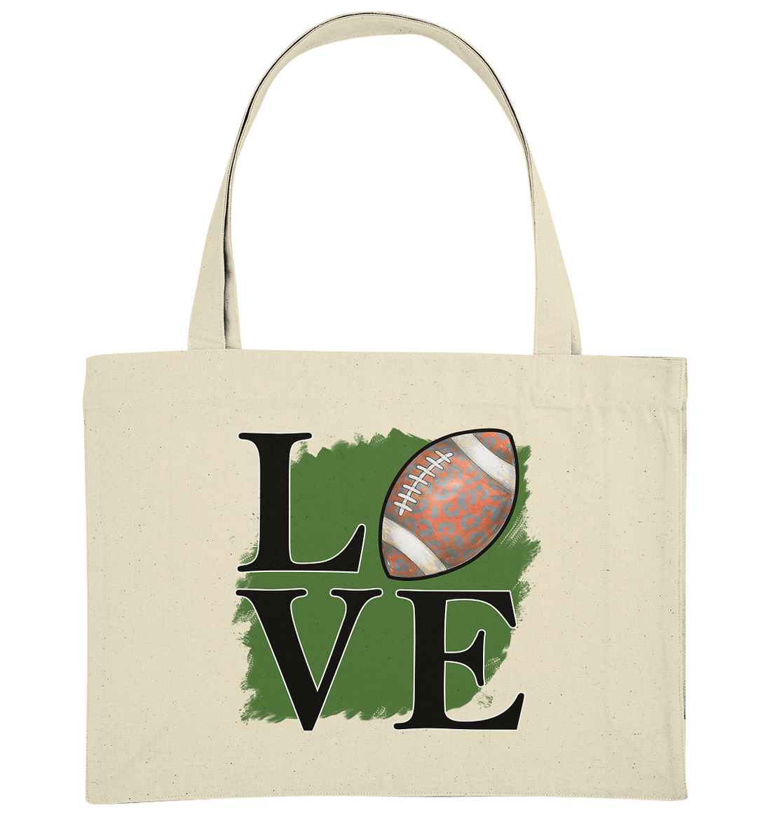 Football Love II - Organic Shopping-Bag