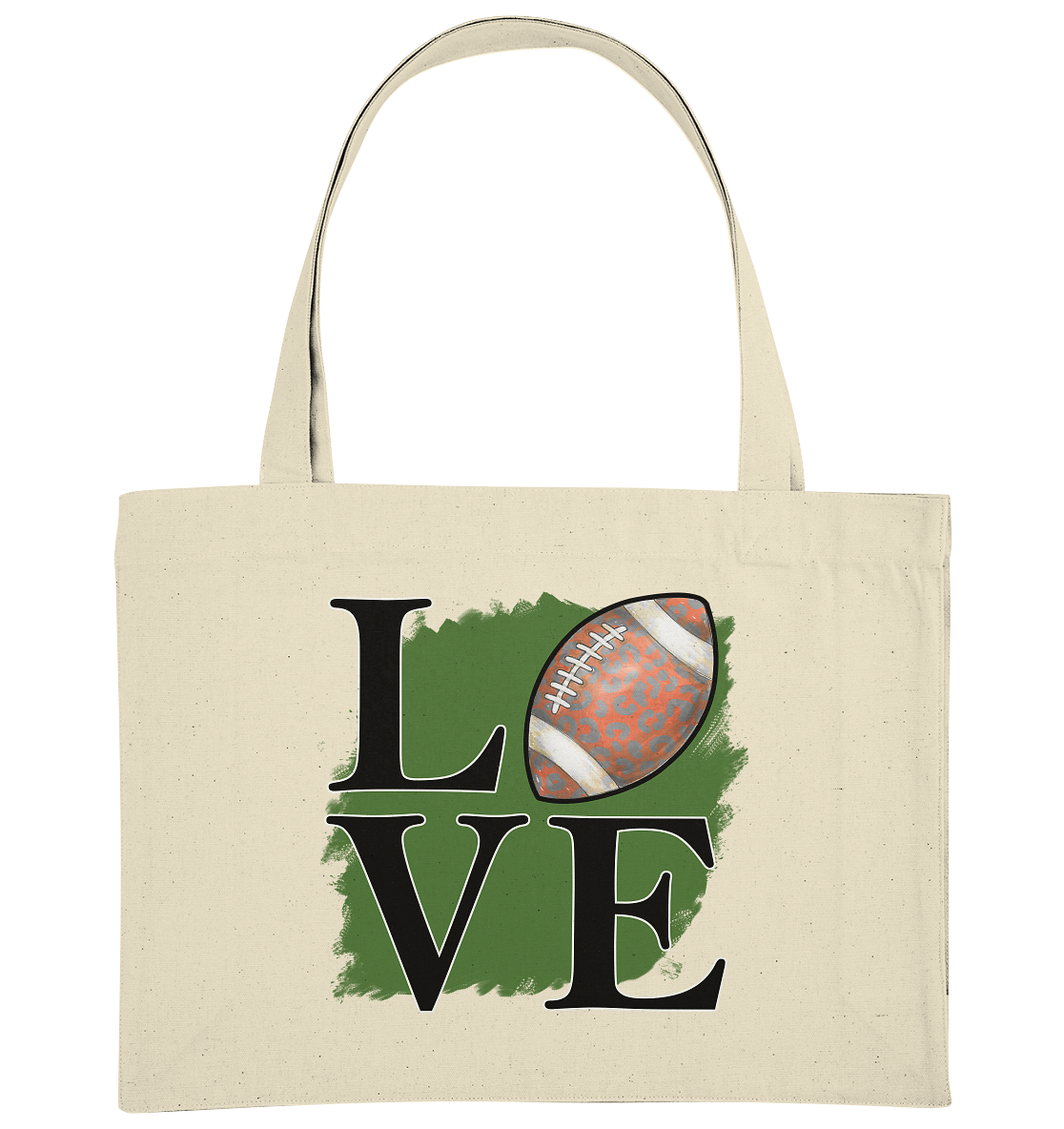 Football Love II - Organic Shopping-Bag