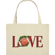 Football Love - Organic Shopping-Bag