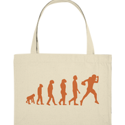 American Football Evolution - Organic Shopping-Bag