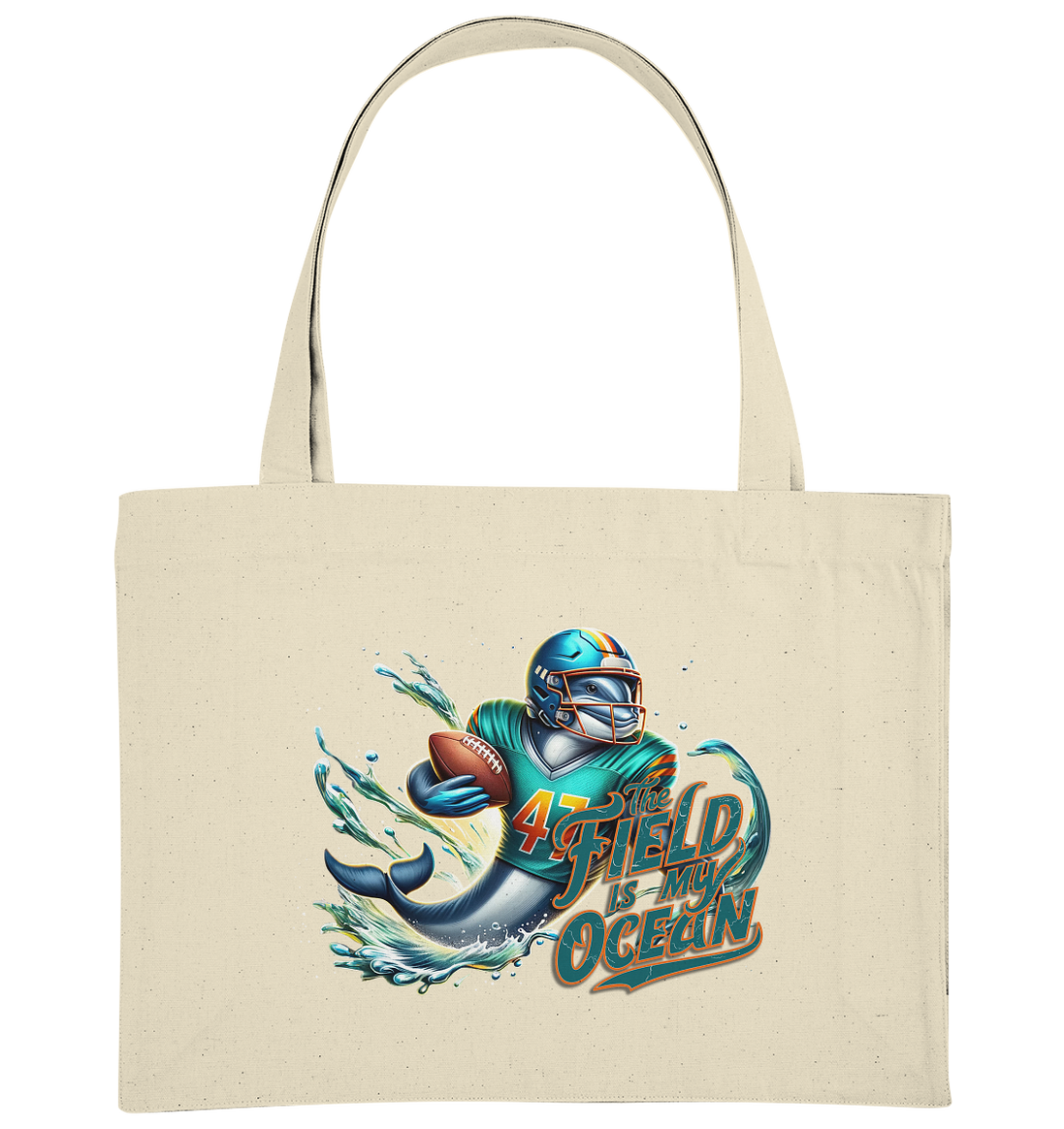 Dolphin - Organic Shopping Bag