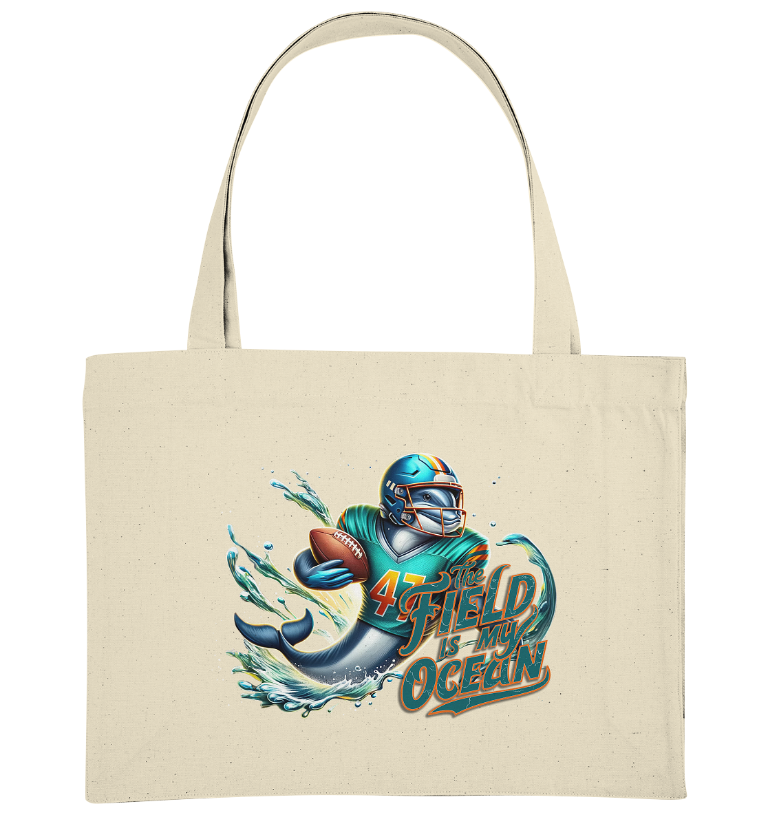 Dolphin - Organic Shopping Bag