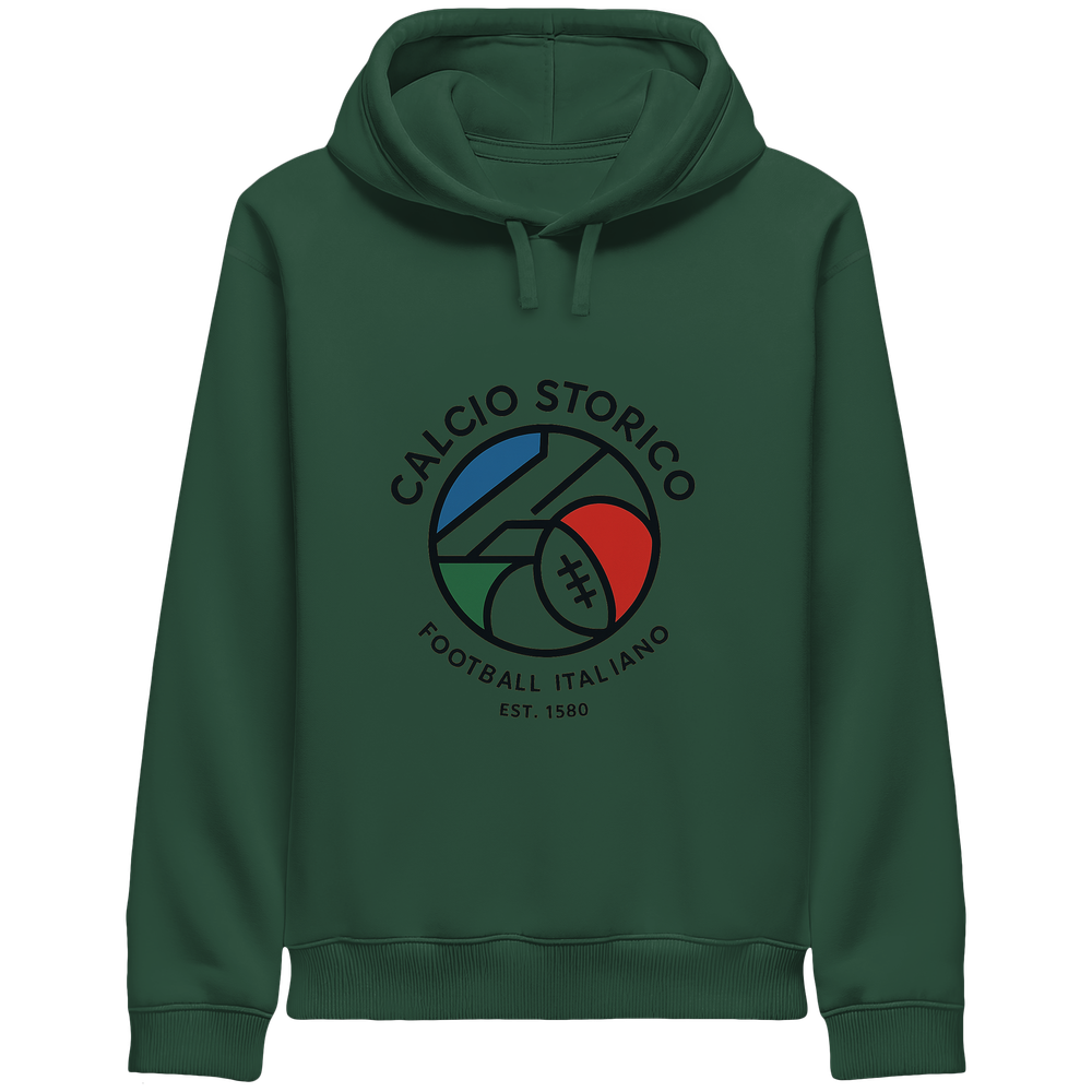 Calcio Storico II - Organic Side Pocket Hoodie