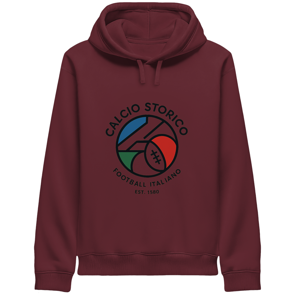 Calcio Storico II - Organic Side Pocket Hoodie