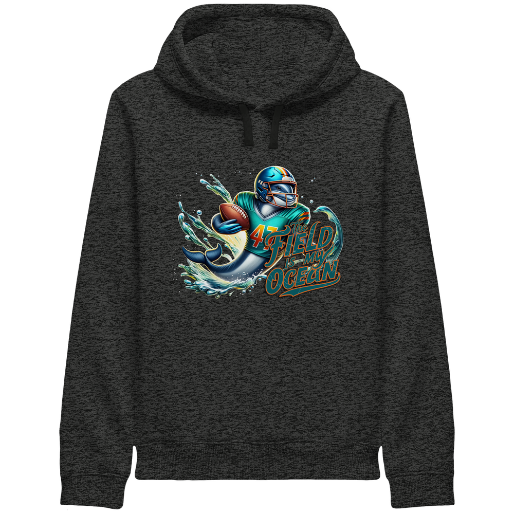 The Field is my Ocean - Organic Side Pocket Hoodie