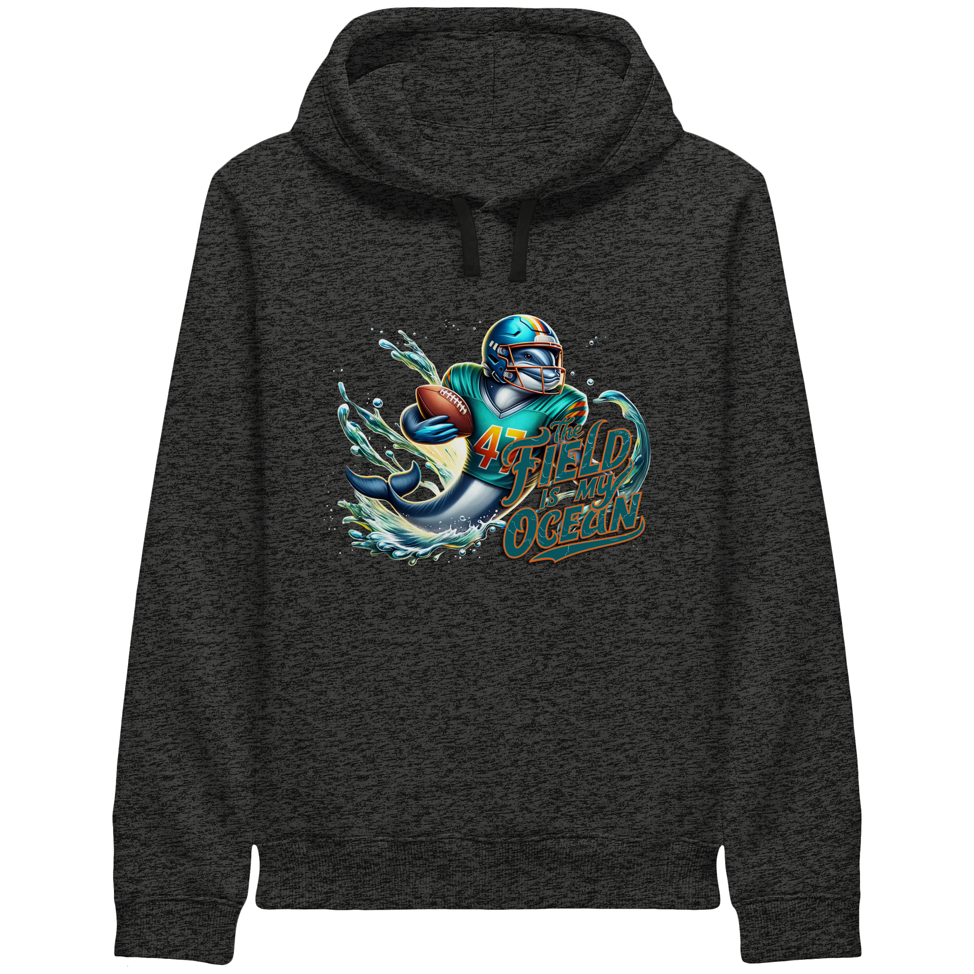 The Field is my Ocean - Organic Side Pocket Hoodie