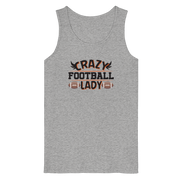 Crazy Football Lady - Organic Tank Top